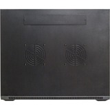 DSI Armoire murale 9U avec porte en verre - DS6409, Armoire informatique Noir, 600 x 450 x 500mm