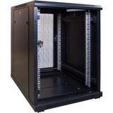 DSI Baie mini serveur 15U avec porte perforée - DS6815PP, Armoire informatique Noir, 600 x 800 x 770 mm