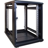 DSI Baie mini serveur 15U avec porte perforée - DS6815PP, Armoire informatique Noir, 600 x 800 x 770 mm