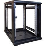 DSI Baie mini serveur 15U avec porte vitrée - DS6815, Armoire informatique Noir, 600 x 800 x 770 mm
