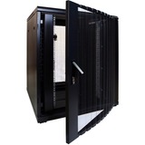 DSI Baie serveur 18U avec porte perforée - DS8818PP, Armoire informatique Noir, 800 x 800 x 1000mm