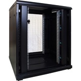DSI Baie serveur 18U avec porte perforée - DS8818PP, Armoire informatique Noir, 800 x 800 x 1000mm