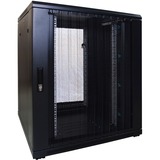 DSI Baie serveur 18U avec porte perforée - DS8818PP, Armoire informatique Noir, 800 x 800 x 1000mm