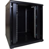 DSI Baie serveur 18U avec porte vitrée - DS8818, Armoire informatique Noir, 800 x 800 x 1000mm