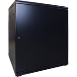 DSI Baie serveur 18U avec porte vitrée - DS8818, Armoire informatique Noir, 800 x 800 x 1000mm