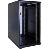 DSI Baie serveur 22U avec porte perforée - DS6022PP, Armoire informatique Noir, 600 x 1000 x 1200mm