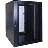 DSI Baie serveur 22U avec porte perforée - DS8022PP, Armoire informatique Noir, 800 x 1000 x 1200mm