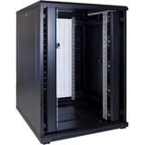 DSI Baie serveur 22U avec porte perforée - DS8022PP, Armoire informatique Noir, 800 x 1000 x 1200mm