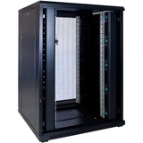 DSI Baie serveur 22U avec porte perforée - DS8822PP, Armoire informatique Noir, 800 x 800 x 1200mm