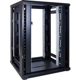 DSI Baie serveur 22U avec porte perforée - DS8822PP, Armoire informatique Noir, 800 x 800 x 1200mm