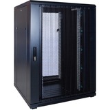 DSI Baie serveur 22U avec porte perforée - DS8822PP, Armoire informatique Noir, 800 x 800 x 1200mm