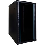 DSI Baie serveur 22U avec porte vitrée - DS6822, Armoire informatique Noir, 600 x 800 x 1200mm