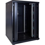 DSI Baie serveur 22U avec porte vitrée - DS8822, Armoire informatique Noir, 800 x 1000 x 1200mm