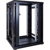 DSI Baie serveur 22U avec porte vitrée - DS8822, Armoire informatique Noir, 800 x 1000 x 1200mm