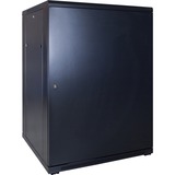 DSI Baie serveur 22U avec porte vitrée - DS8822, Armoire informatique Noir, 800 x 1000 x 1200mm