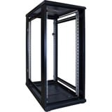 DSI Baie serveur 27U avec porte perforée - DS6027PP, Armoire informatique Noir, 600 x 1000 x 1400mm