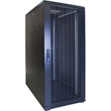 DSI Baie serveur 27U avec porte perforée - DS6027PP, Armoire informatique Noir, 600 x 1000 x 1400mm