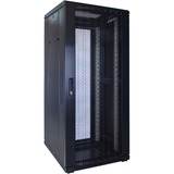 DSI Baie serveur 27U avec porte perforée - DS6627PP, Armoire informatique Noir, 600 x 600 x 1400mm