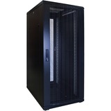 DSI Baie serveur 27U avec porte perforée - DS6827PP, Armoire informatique Noir, 600 x 800 x 1400mm