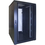 DSI Baie serveur 27U avec porte perforée - DS8027PP, Armoire informatique Noir, 800 x 1000 x 1400mm