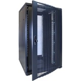 DSI Baie serveur 27U avec porte perforée - DS8827PP, Armoire informatique Noir, 800 x 800 x 1400mm