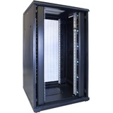 DSI Baie serveur 27U avec porte perforée - DS8827PP, Armoire informatique Noir, 800 x 800 x 1400mm