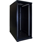 DSI Baie serveur 27U avec porte vitrée - DS6027, Armoire informatique Noir, 600 x 1000 x 1400mm