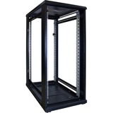 DSI Baie serveur 27U avec porte vitrée - DS6027, Armoire informatique Noir, 600 x 1000 x 1400mm