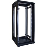 DSI Baie serveur 27U avec porte vitrée - DS6627, Armoire informatique Noir, 600 x 600 x 1400mm