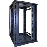 DSI Baie serveur 27U avec porte vitrée - DS8027, Armoire informatique Noir, 800 x 1000 x 1400mm