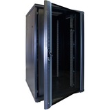 DSI Baie serveur 27U avec porte vitrée - DS8827, Armoire informatique Noir, 800 x 800 x 1400mm