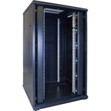 DSI Baie serveur 27U avec porte vitrée - DS8827, Armoire informatique Noir, 800 x 800 x 1400mm