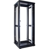 DSI Baie serveur 32U avec porte perforée - DS6632PP, Armoire informatique Noir, 600 x 600 x 1600mm