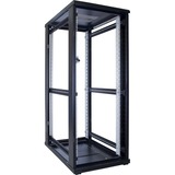 DSI Baie serveur 32U avec porte vitrée - DS6032, Armoire informatique Noir, 600 x 1000 x 1600mm