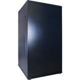 DSI Baie serveur 32U avec porte vitrée - DS8032, Armoire informatique Noir, 800 x 1000 x 1600mm