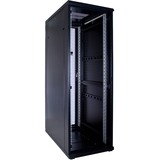 DSI Baie serveur 37U avec porte perforée - DS6037PP, Armoire informatique Noir, 600 x 1000 x 1800mm