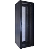 DSI Baie serveur 37U avec porte perforée - DS6637PP, Armoire informatique Noir, 600 x 600 x 1800mm