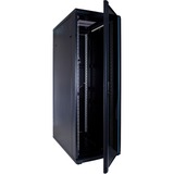 DSI Baie serveur 37U avec porte vitrée - DS6037, Armoire informatique Noir, 600 x 1000 x 1800mm