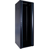 DSI Baie serveur 37U avec porte vitrée - DS6637, Armoire informatique Noir, 600 x 600 x 1800mm