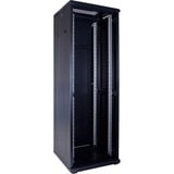 DSI Baie serveur 37U avec porte vitrée - DS6637, Armoire informatique Noir, 600 x 600 x 1800mm