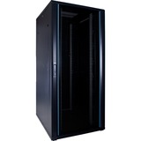 DSI Baie serveur 37U avec porte vitrée - DS8037, Armoire informatique Noir, 800 x 1000 x 1800mm