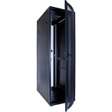 DSI Baie serveur 42U avec porte perforée - DS6042PP, Armoire informatique Noir, 600 x 1000 x 2000mm