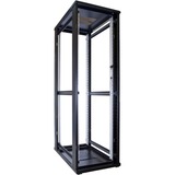 DSI Baie serveur 42U avec porte perforée - DS6042PP, Armoire informatique Noir, 600 x 1000 x 2000mm