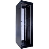 DSI Baie serveur 42U avec porte perforée - DS6842PP, Armoire informatique Noir, 600 x 800 x 2000mm