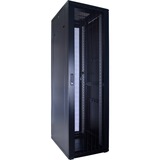 DSI Baie serveur 42U avec porte perforée - DS6842PP, Armoire informatique Noir, 600 x 800 x 2000mm