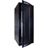 DSI Baie serveur 42U avec porte perforée - DS8042PP, Armoire informatique Noir, 800 x 1000 x 2000mm