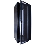 DSI Baie serveur 42U avec porte perforée - DS8842PP, Armoire informatique Noir, 800 x 800 x 2000mm