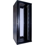 DSI Baie serveur 42U avec porte perforée - DS8842PP, Armoire informatique Noir, 800 x 800 x 2000mm