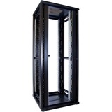 DSI Baie serveur 42U avec porte perforée - DS8842PP, Armoire informatique Noir, 800 x 800 x 2000mm
