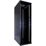 DSI Baie serveur 42U avec porte vitrée - DS6042, Armoire informatique Noir, 600 x 1000 x 2000mm